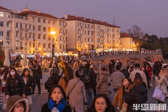 冬日里的琴屿路火了！