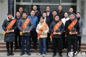 青州市云驼风景区运行服务中心举行光荣退休仪式图片