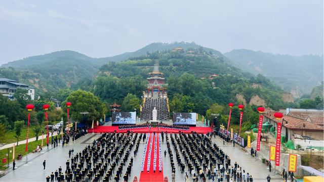 2025（乙巳）年甘肃·庆阳岐黄文化论坛拜谒医祖岐伯活动在庆城县举行