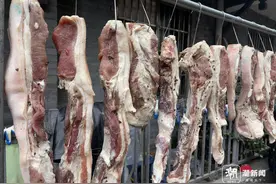 “大雪腌肉”的仪式感在杭州这条小弄拉满了，有店铺一年卖出上万斤图片