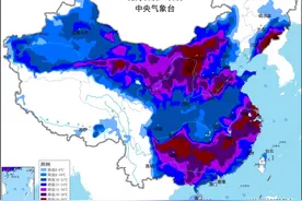 暴雪寒潮冰冻三预警齐发，广东将迎蹦极式降温图片