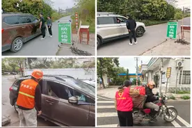 坡心镇扎实开展清明节前森林防火工作图片