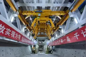 京唐城际铁路北京隧道段今年年底主体结构完工图片