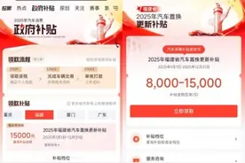 闽牌车主可以领2025年国补啦，懂车帝福建汽车置换更新补贴上线图片
