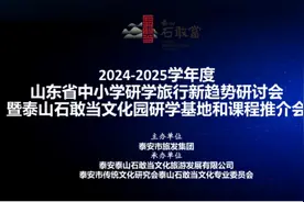 探索泰山之魂，领略敢当文化——泰山石敢当文化园研学推介会举办图片