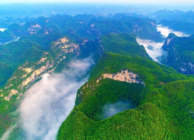 走进贵州的地质公园