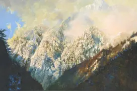 川籍画家绘画作品回归故里 “陈腾光先生作品捐赠仪式”在成博举办图片