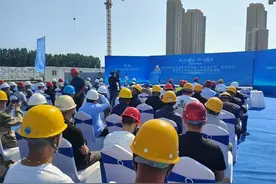 烟台高新区举行住建系统2024年“安全生产月”启动仪式暨基坑坍塌专项应急演练图片