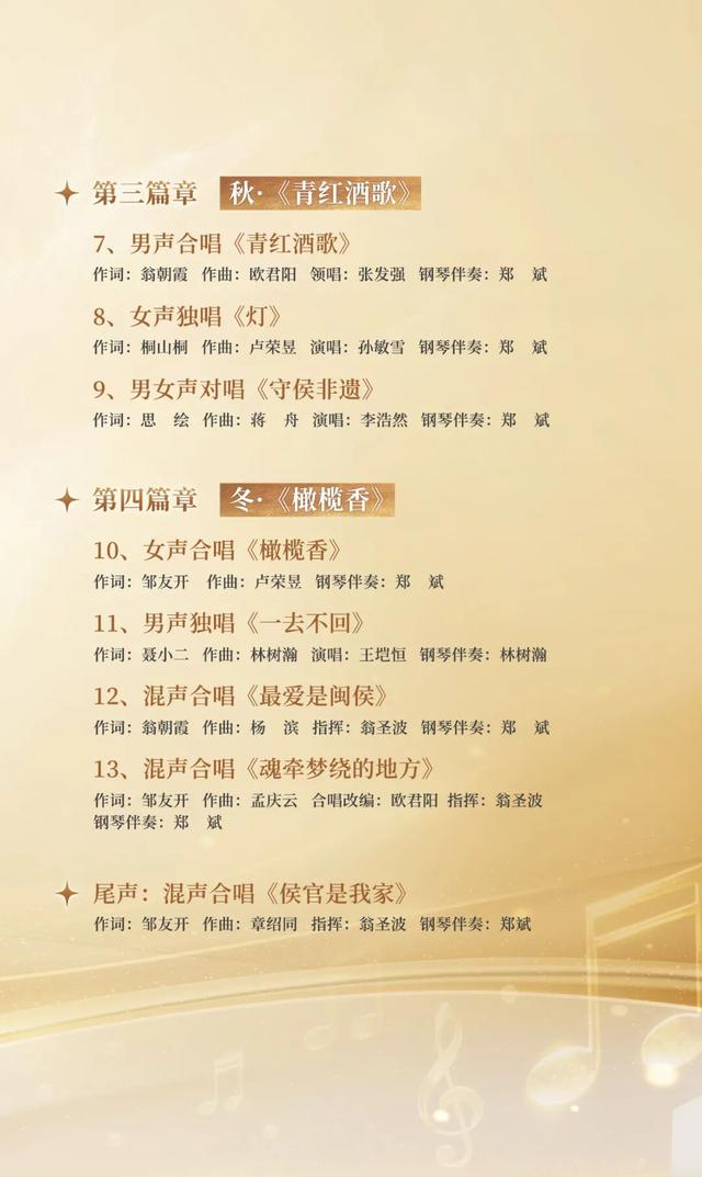 快抢票观看!“侯官文化”再次亮相福建大剧院音乐厅