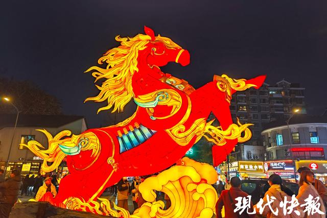 “东风夜放花千树”具象化了，一眼千年的浪漫正在南京上演