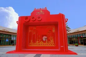 剪纸巨龙迎客、名店进驻，广佛佛罗伦萨小镇春节呈现缤纷礼遇图片