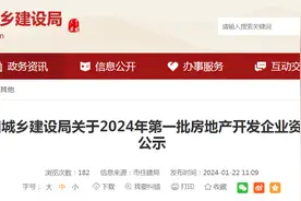 安徽省六安市住房和城乡建设局关于2024年第一批房地产开发企业资质审查意见的公示图片