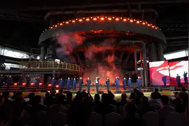 国粹皮黄演绎钢铁脊梁 新编京剧《百年首钢》展演发布图片