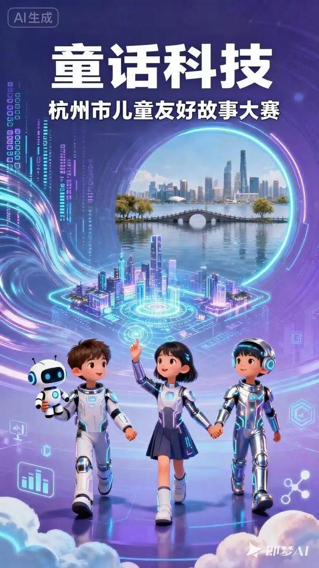 海选启动 | 童话科技：杭州市儿童友好故事大赛开启童心之旅