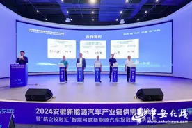 2024安徽新能源汽车产业链供需对接会在肥召开图片