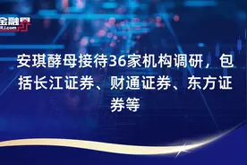安琪酵母接待36家机构调研，包括长江证券、财通证券、东方证券等视频封面