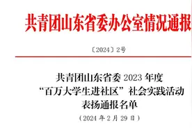 喜报！山东英才学院荣获多项社会实践活动表扬通报图片