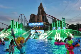 北京欢乐谷“玛雅海滩”开门迎客，打造全新水上娱乐体验图片