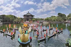 “水上飞人”惊现宝墨园！第七届番禺水色旅游文化节开启图片