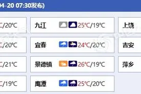 暴雨！大暴雨！江西周末强降雨继续在岗 局地雷暴大风来“加戏”图片