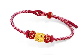 六福珠宝2024 Rilakkuma「轻松小熊」系列图片