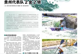 2024年全国皮划艇激流回旋锦标赛丨贵州代表队2金2银图片