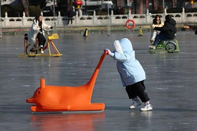 什刹海冰场已就位，速来解锁老北京冬日限定快乐！