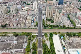 预计10月底通车！东莞塘厦迎宾大道跨铁路桥要回来了图片