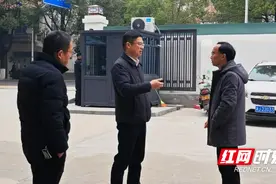 鼎城区领导到区一中调研学校发展工作图片