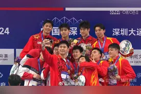 潘展乐6天6金，赛后称“太累了”：状态不好，有点对不起他们图片