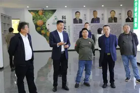 广东省中山市退役军人就业创业服务促进会一行到中志浩刺梨工坊考察图片