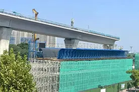 宁马城际S2南京段加速推进，已有7座车站完成主体结构图片