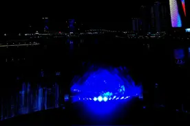 交响合唱音乐会搭配无人机表演，全国演艺博览会开幕式今晚在宜宾举行图片