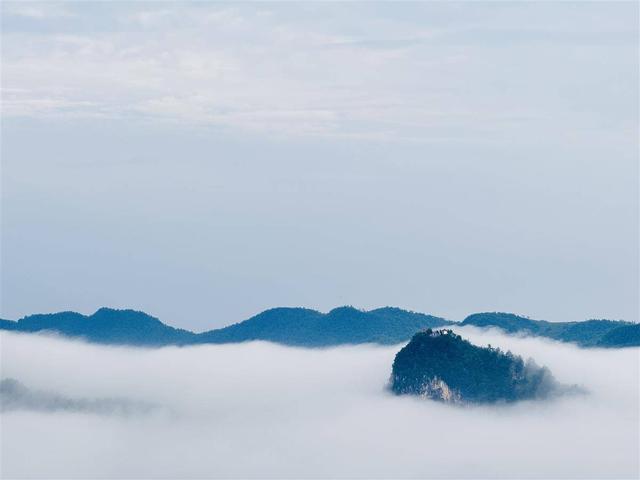 仙境在人间！尧治河村现梦幻云海