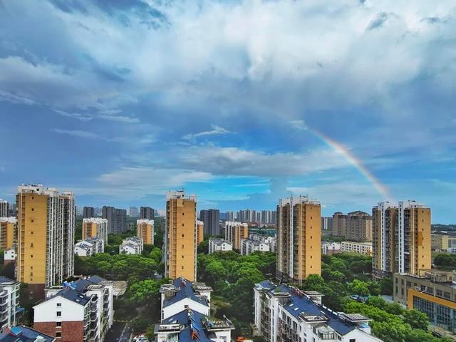 刚刚，无锡的天空太惊艳!