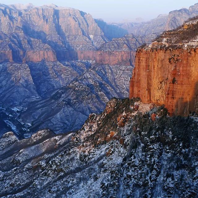 好看新乡 | 雪落南太行，邂逅一场冬日旷世奇景