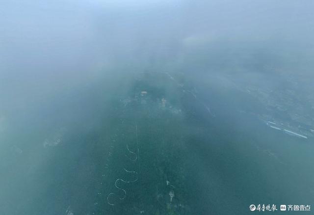 云雾缭绕千佛山