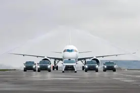C919大飞机开进发布会，传祺向往定义高阶出行新标准图片