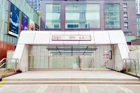 明早6点半！9号线观音桥站6A出入口开通→图片