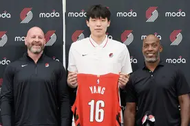 16号球员正式报到！杨瀚森亮相开拓者发布会，夏季联赛或迎首秀图片