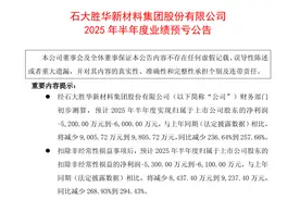 半年巨亏超5200万，石大胜华遭遇“产能扩张后遗症”图片