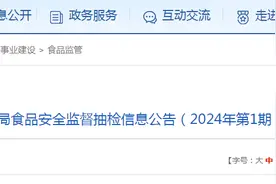 湖北省蕲春县市场监督管理局食品安全监督抽检信息公告（2024年第1期）图片
