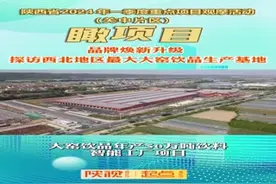 瞰项目丨品牌焕新升级 探访西北地区最大大窑饮品生产基地图片