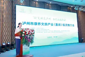 泸州市康养文旅产业投资推介会在重庆举行图片