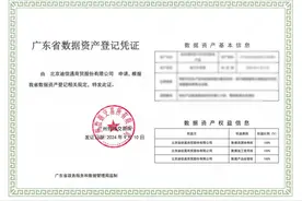 珠海市属国企首单！华发集团完成数据“产品登记+资产入表”图片