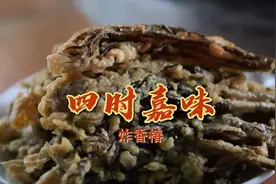 美食厨房丨炸香椿图片