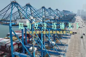 陆海互济 连通天下——山东加速打造世界级海洋港口群图片