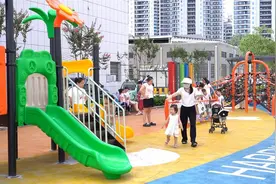 口袋公园“上新”游乐项目，成为家长遛娃好去处图片