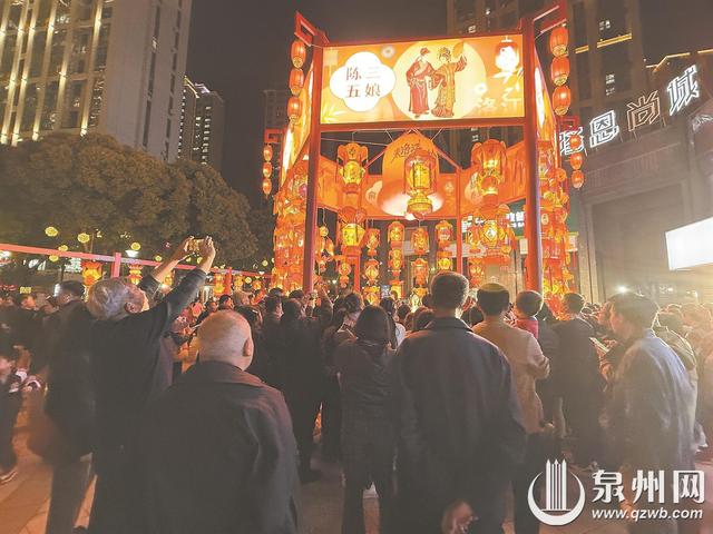 云销雨霁 灯影摇曳 泉州创新灯组争奇斗妍