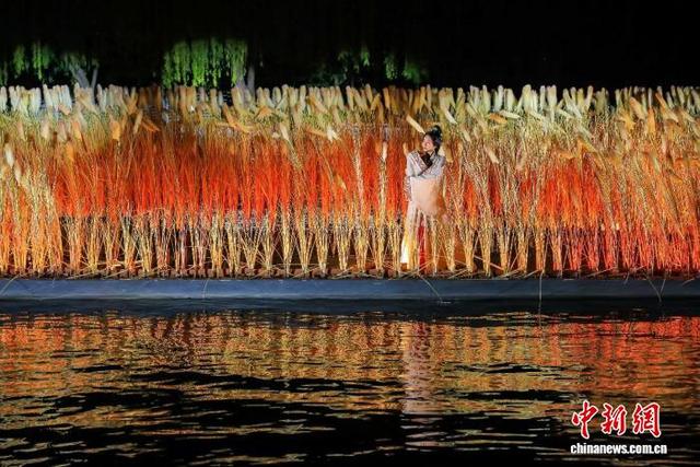 河南郑州：中外市长游船赏景夜话